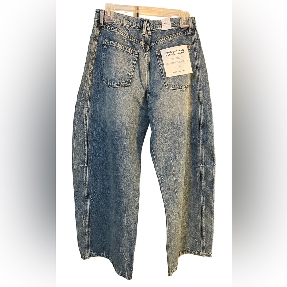 Good American Extreme Barrel Jeans - Picture 5 of 8